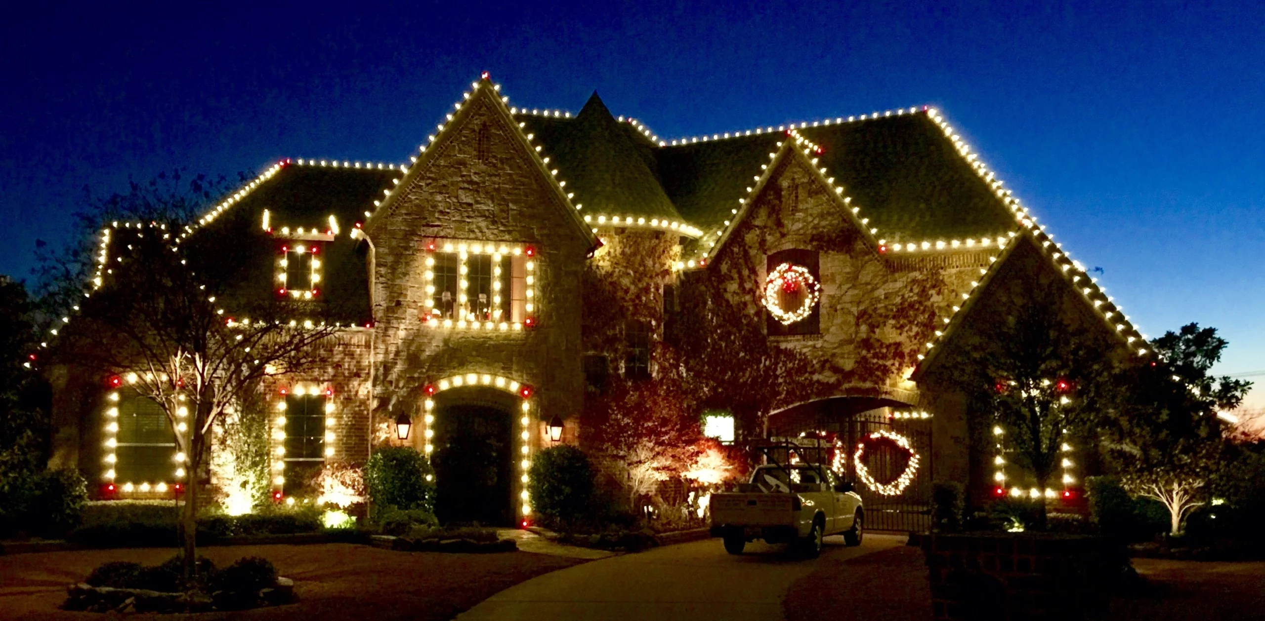 Christmas Lights in The Woodlands